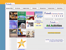 Tablet Screenshot of friends-adv.com